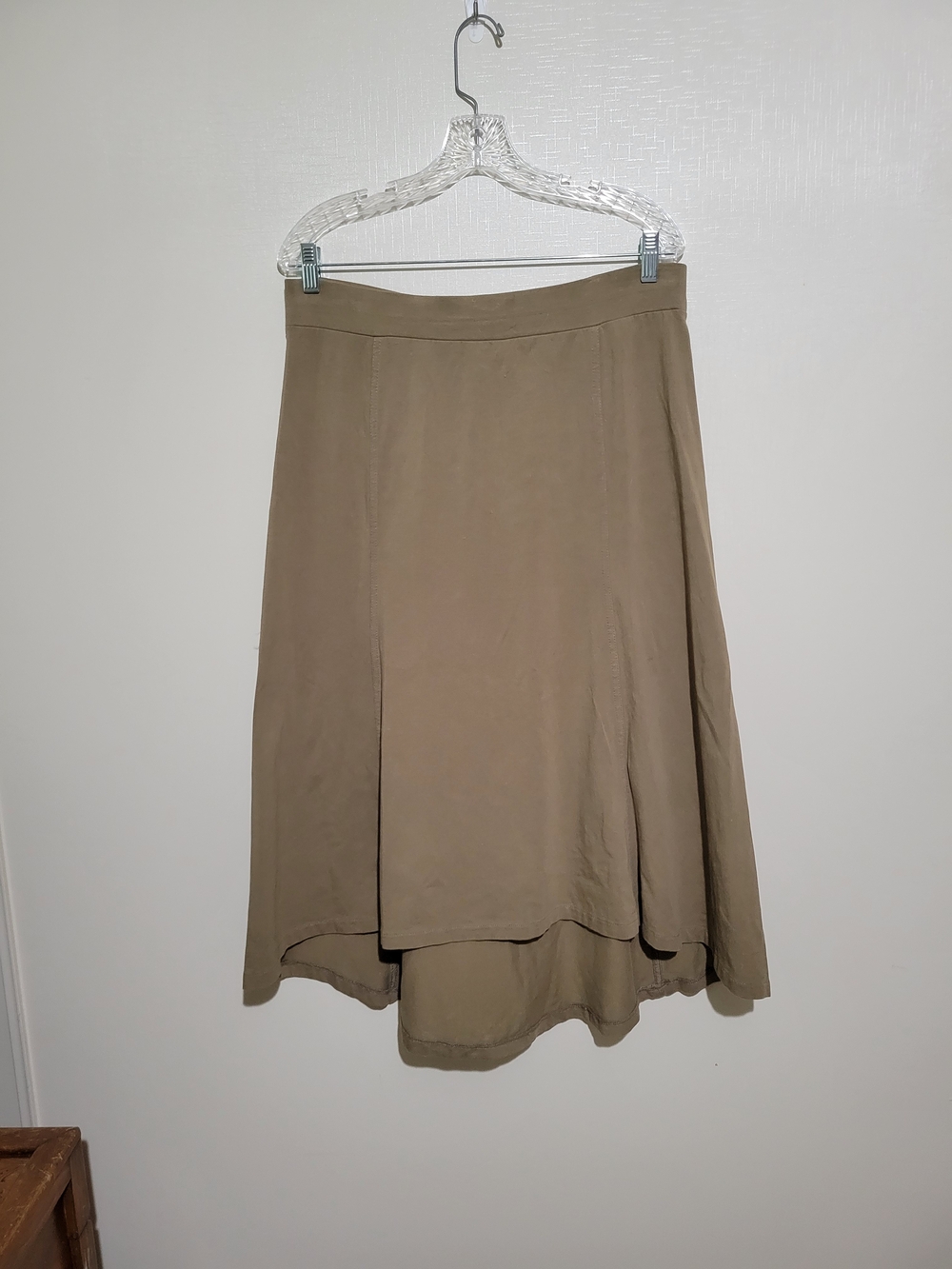 J. Jill Perfect Pima High-Low A-Line Skirt